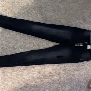 justice black jeans
